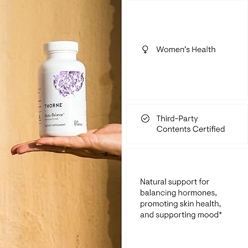 Miniatura 5 de THORNE - Meta-Balance - Apoyo Nutricional para Mujeres Durante la Menopausia* - 60 Cápsulas