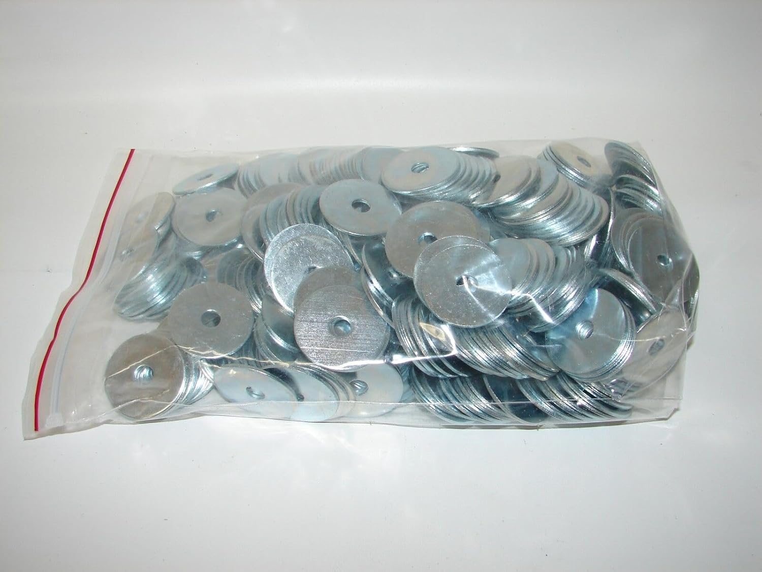 *New* 1/4 x 1-1/4 Zinc Washer, (Qty - 8 lbs, Aprox 400 washers)