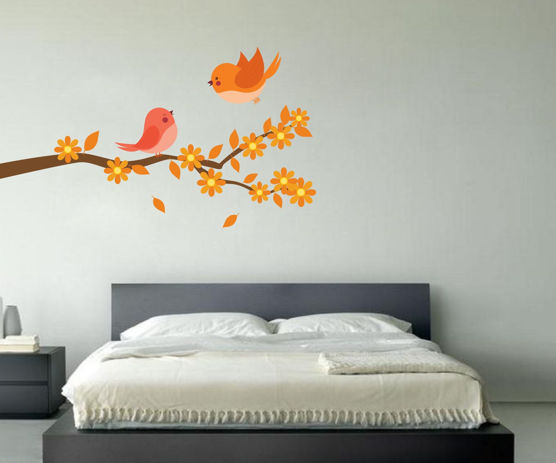 See full amazon price history chart for Decor Kafe Wall Decals Home Decor Orange Flowers Birds Wall Sticker Wall Sticker for Bedroom Wall Art Wall Poster (PVC Vinyl, 58 X 71 cm) Decor Kafe Wall Decals Home Decor Orange Flowers Birds Wall Sticker Wall Sticker for Bedroom Wall Art Wall Poster (PVC Vinyl, 58 X 71 cm) (B01MRW1BGP) Amazon Price History, Amazon Price Tracker