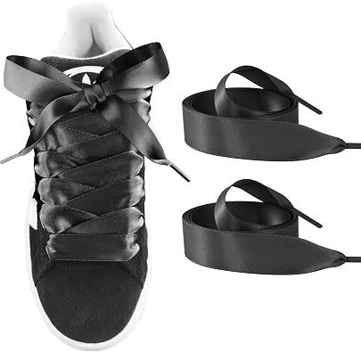 UamGlsob 3/4" Wide Ribbon Shoe Laces for Sneakers