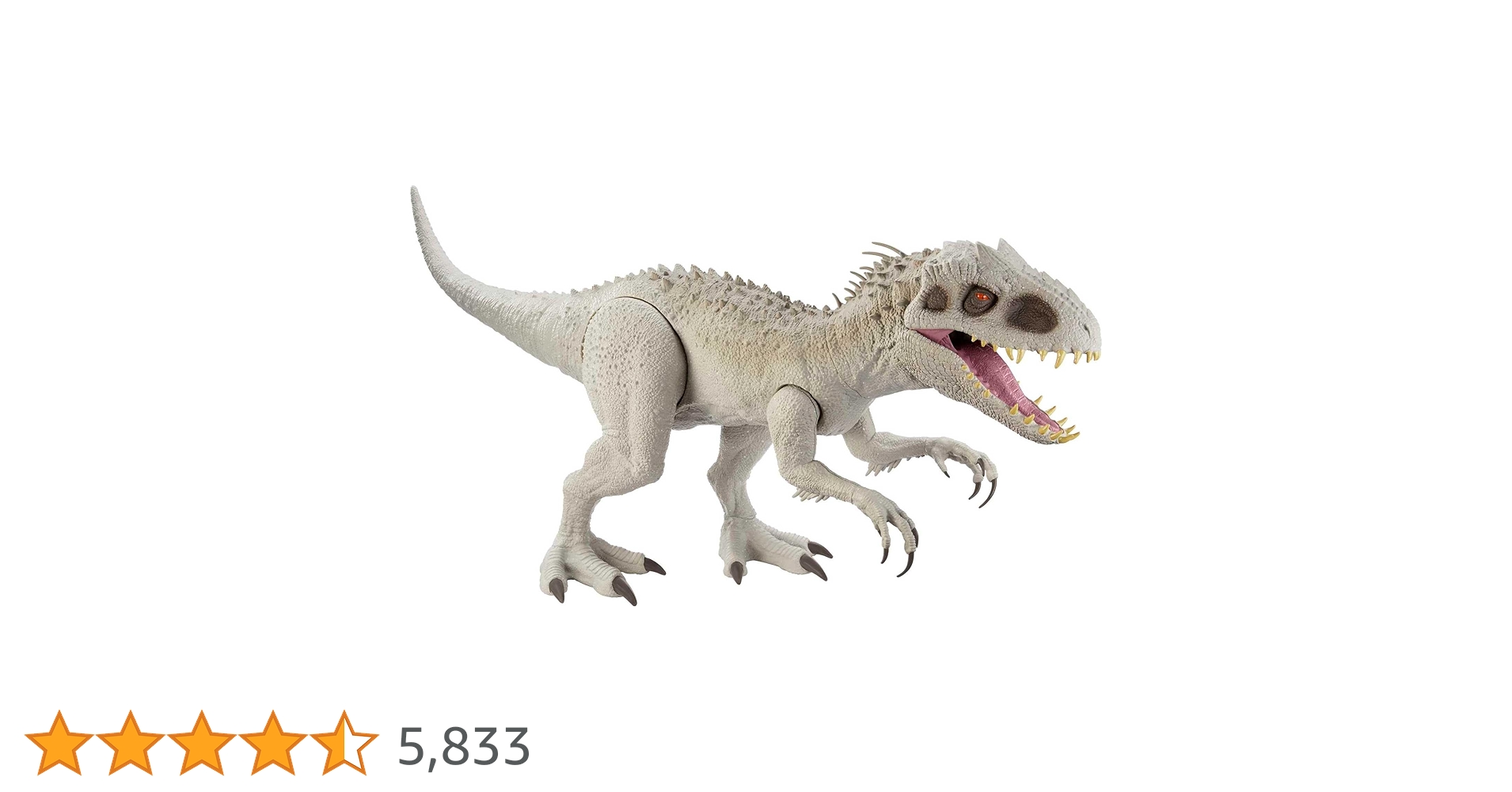 ジュラシック・ワールド　スーパービッグ！インドミナスレックス94cm! MATTEL - ジュラシック・ワールド スーパービッグ! インドミナス