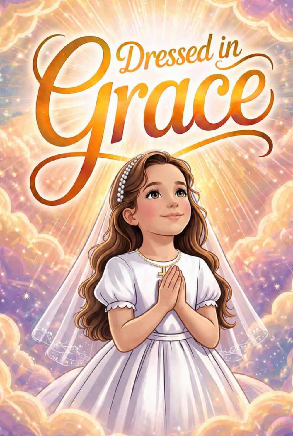 Dressed in Grace: An Inspiring First Communion Book for Catholic Girls with Short Stories to Grow in Faith, Kindness, and God's Love (First Holy Communion Gifts for Girls)