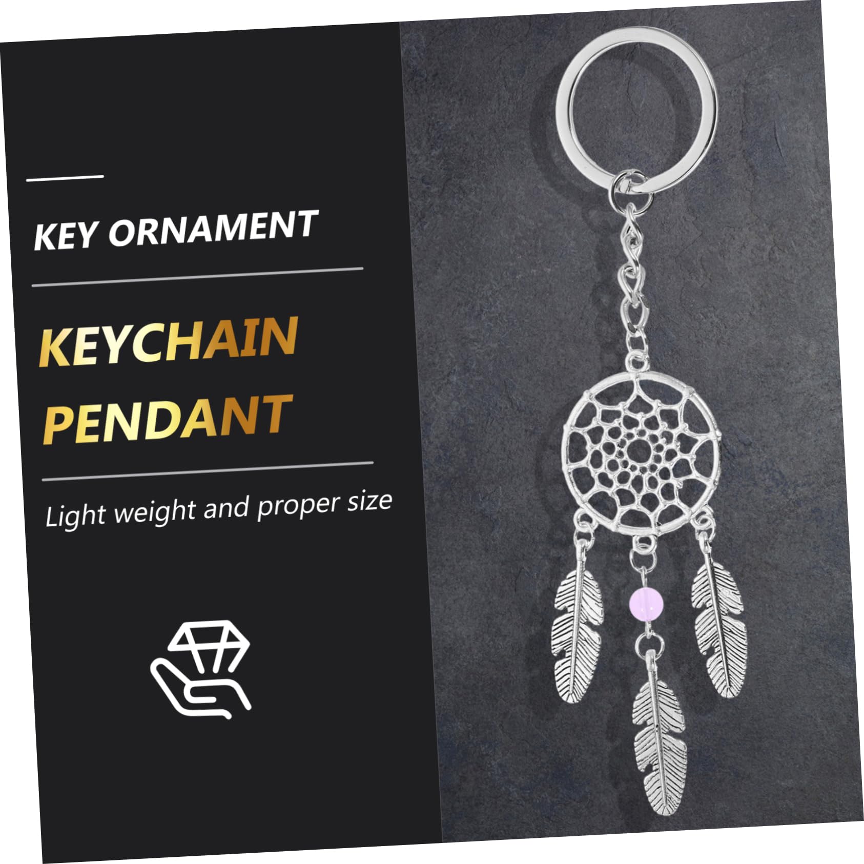 Zerodeko 24piezas Llaveros De Atrapasueños De Vibrantes Charm De Bolso Decorativo Accesorio Versátil Para Llaves y Maletas Diseño Resistente y Ligero