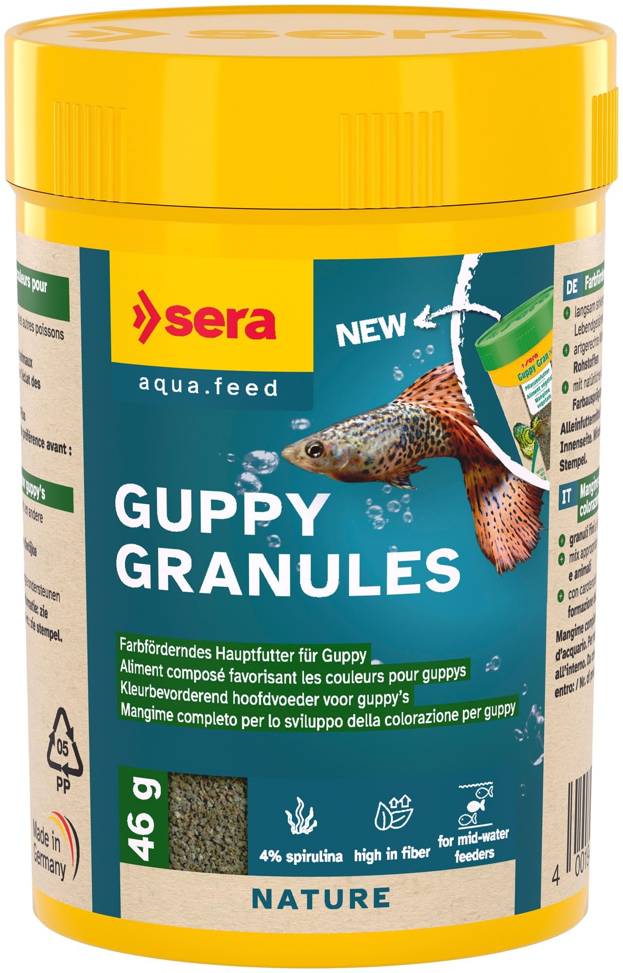 Sera Guppy Granules 100 ml (1.62 oz)