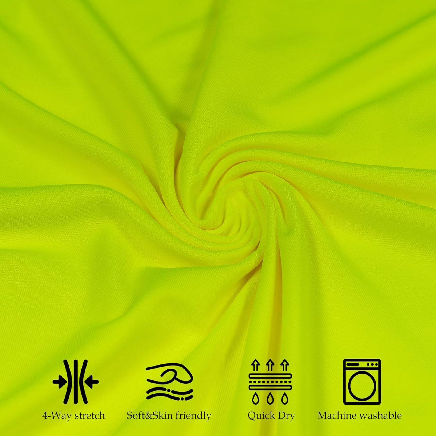 FONIRRA UPF50+ Quick Dry Hi Vis Safety Short Sleeve Shirts for Men Construction Work T Shirt Breathable