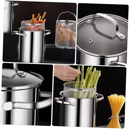 Miniatura 7 de Operitacx Freidora multiusos para uso doméstico y restaurante, ahorro de energía