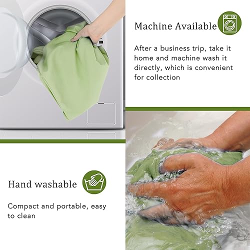 Miniatura 5 de Forro para saco de dormir, ligero, compacto y portátil, para adultos, sábana de viaje ligera para hoteles y viajes, adecuada para todas las