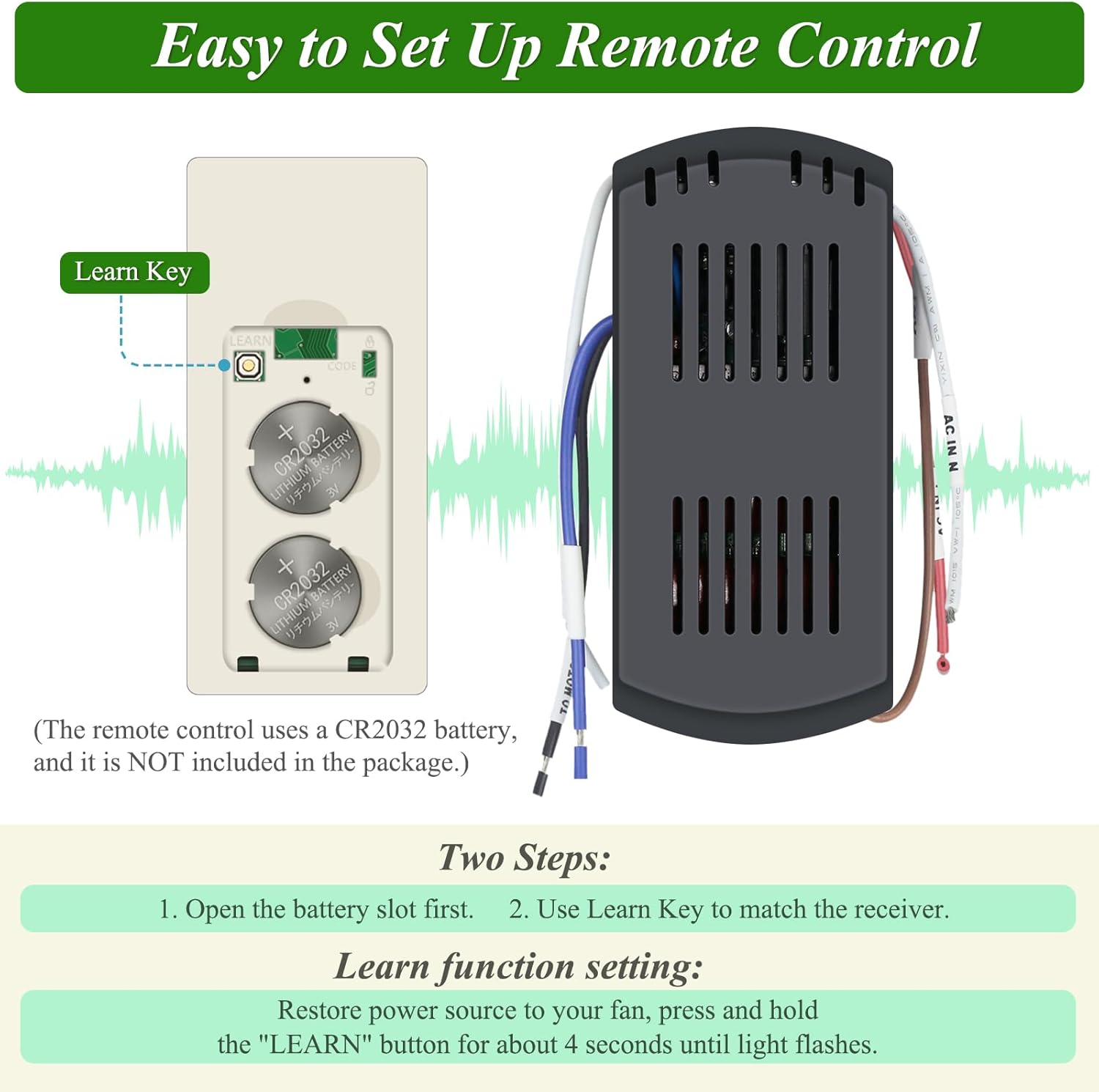Universal Smart Ceiling Fan Remote Control and Light Dimmer, 3 Speed with 2-8h Timming, Smart Home Devices That Compatible with Alexa and Google Assistant (Beige)