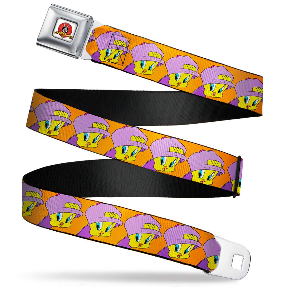 Cinturón resistente Buckle-Down con hebilla metálica original y estampado multicolor de Piolín 8
