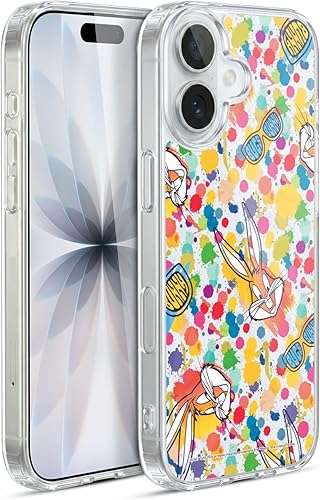 Miniatura 280 de Head Case Designs Funda de gel suave con licencia oficial de Looney Tunes Retro Bugs Bunny compatible con Apple iPhone 11 Pro Max Retro,Blanco y