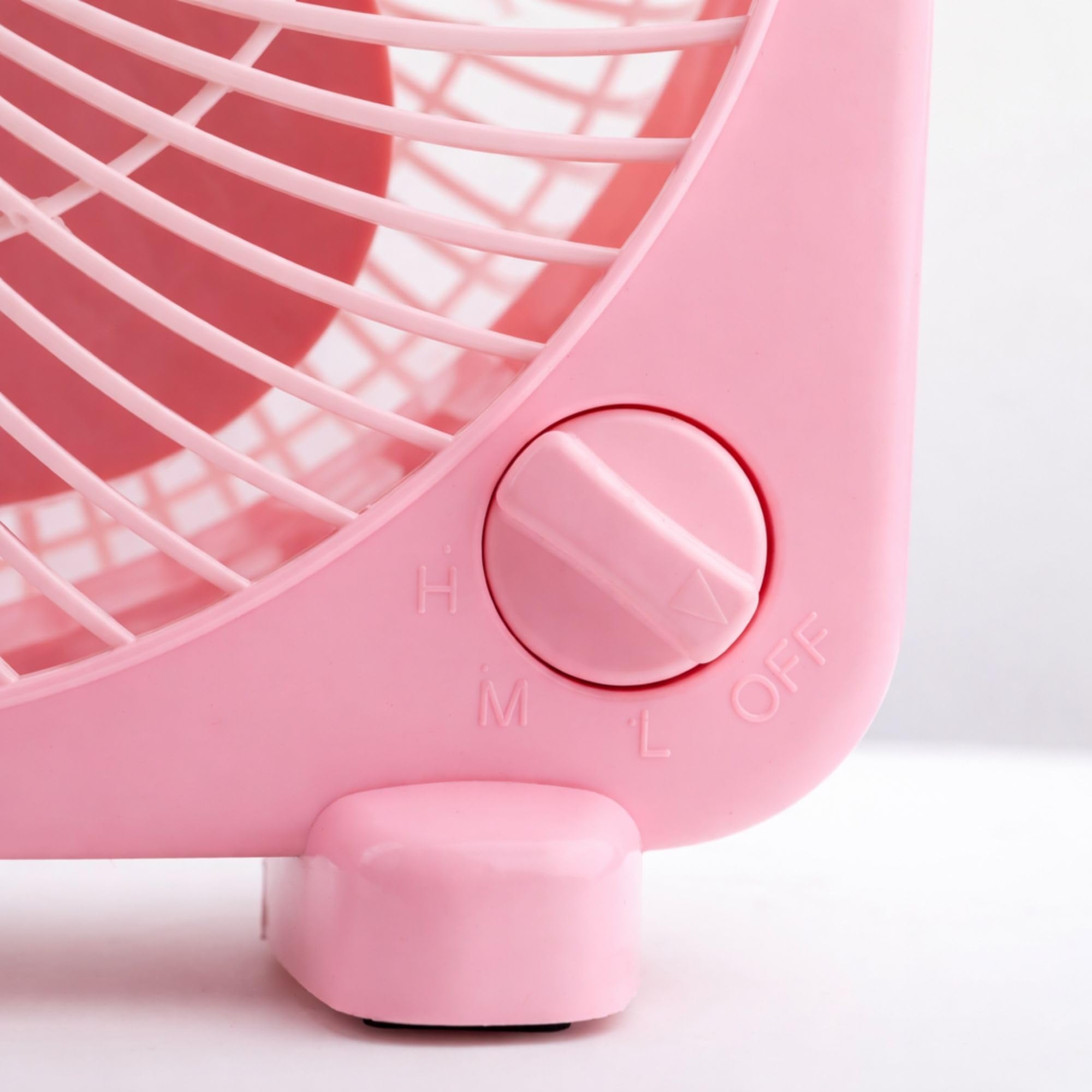Amazon.co.jp: Comfort Zone 9インチ ポータブルボックスファン ピンク