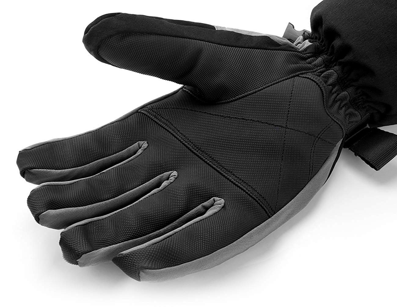 ROCKBROS Guantes de Esquí con Pantalla Táctil Invierno Térmicos Anti-Viento para Ciclismo Bicicleta Deportes, Unisex