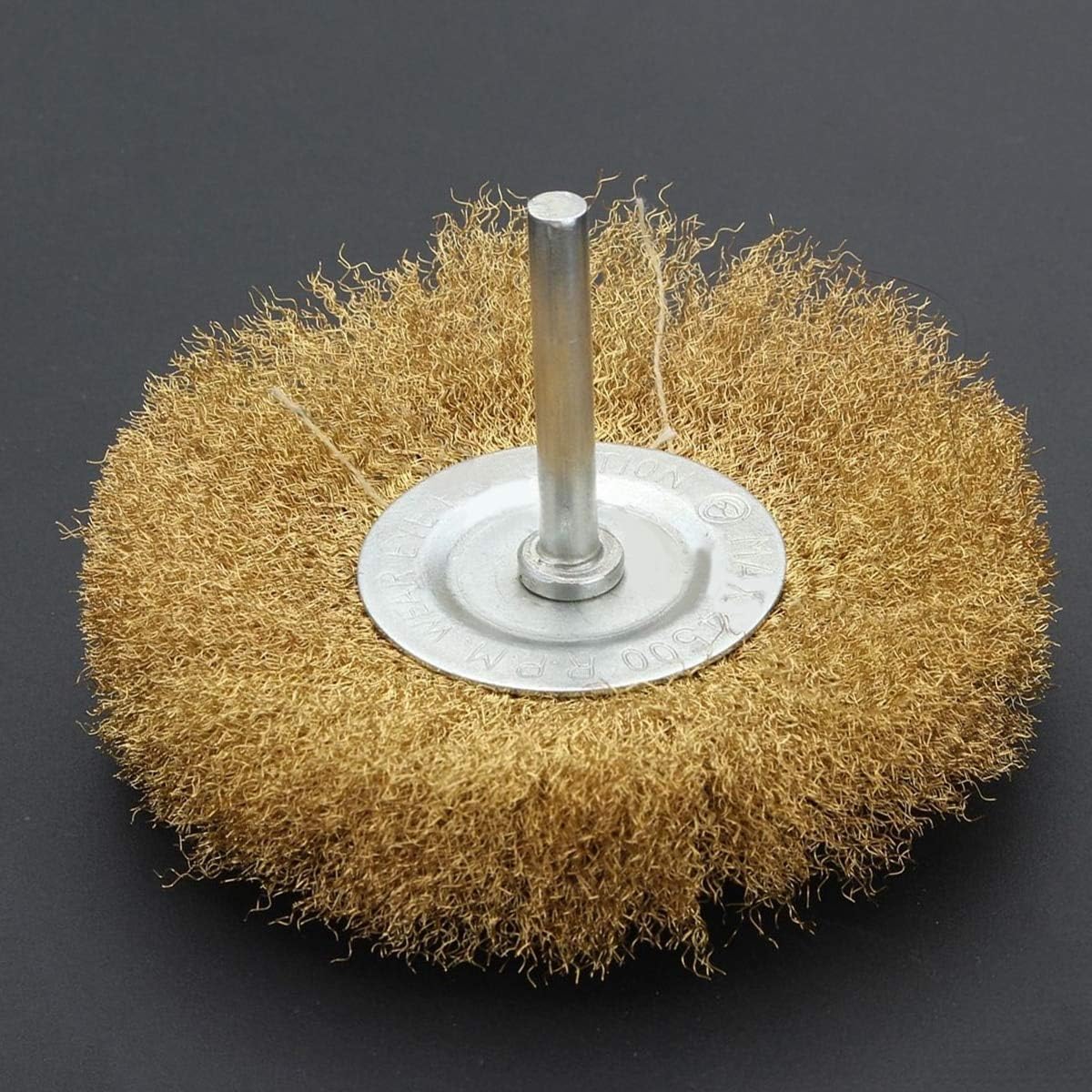 ABST14238 Abrasive 1Pc 4" 100mm Rotary Wire Wheel Clean Rust Paint Scale Dirt Power Drill Brush