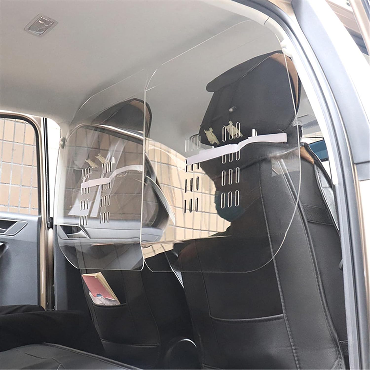 Amazon | Kwueiit 保護用くね防止ガード 仕切り板 車内の飛沫 