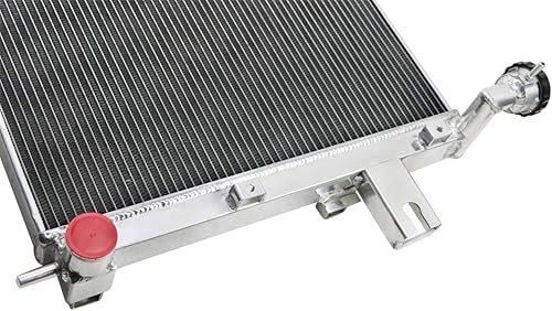 Miniatura 6 de STAYCOO Radiador de aluminio de 2 filas para Jeep CommanderGrand Cherokee 2005-2010, 3,0 l, 3,7 l, V6, 6,1 l, V8