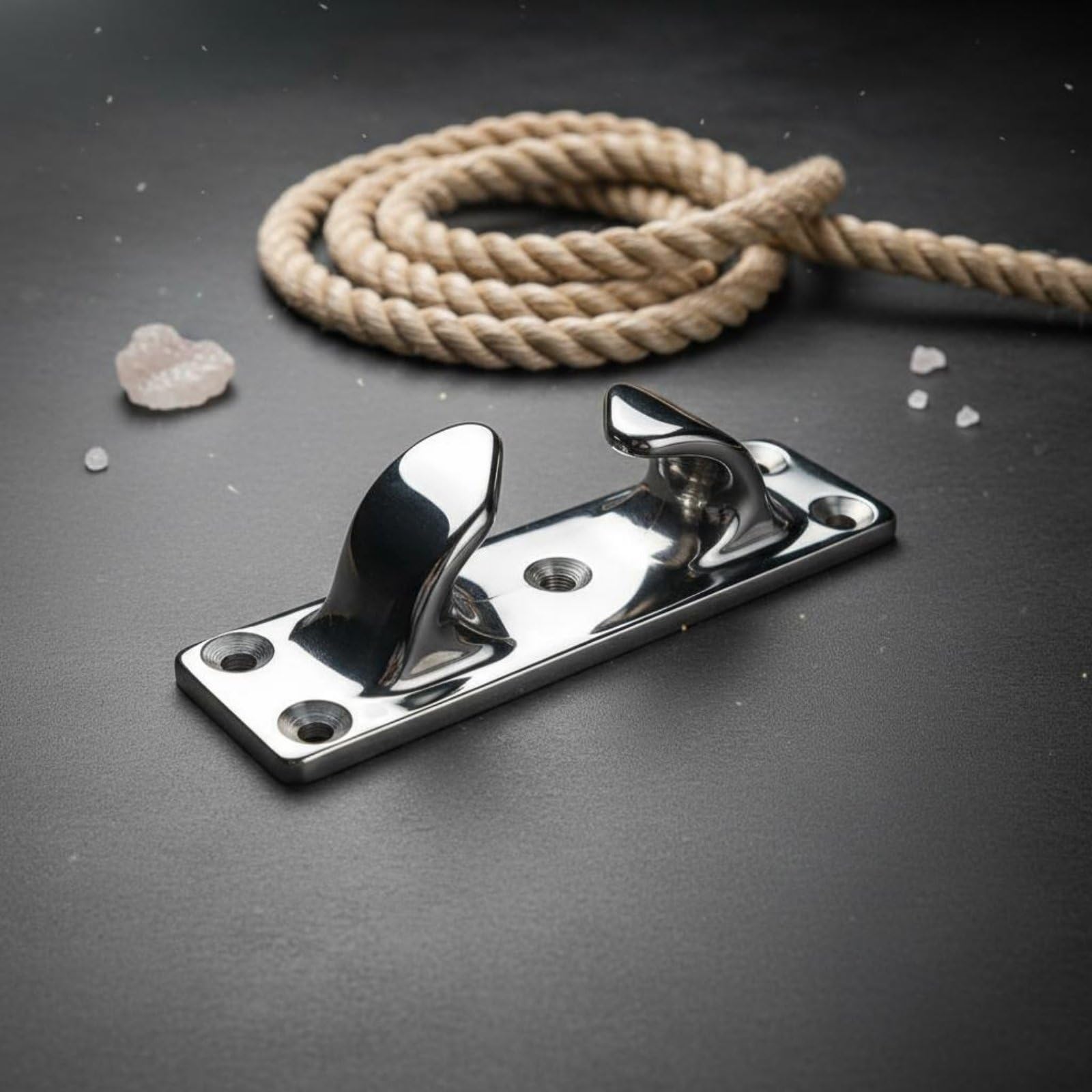 Guida Cavo Marino Parabordo Passacavo Ormeggio Fermacorda Barca in Acciaio Inox 316 Lucidato Riduce Usura E Adatto per Ormeggio in Banchina Marina Attracco, Destro