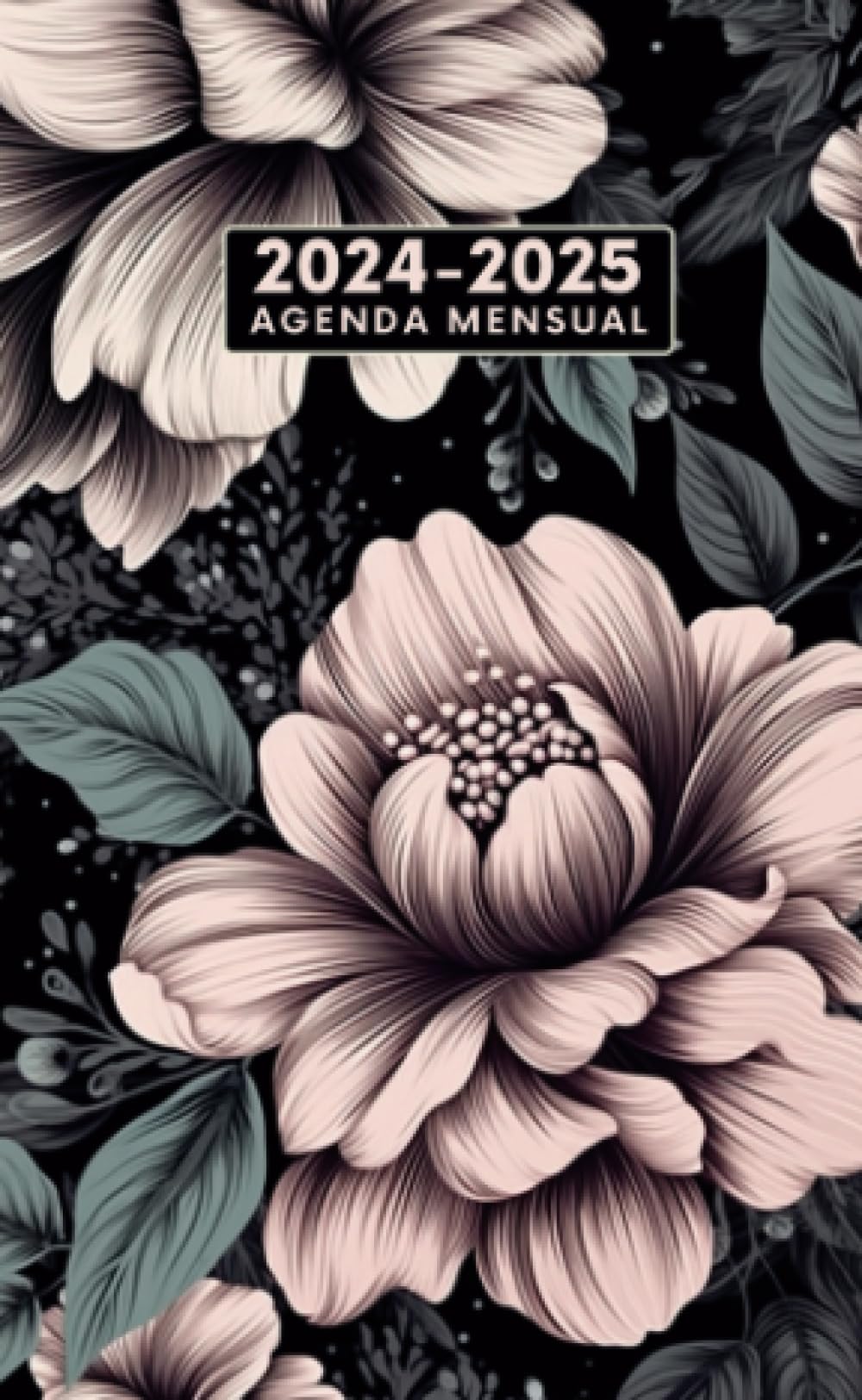 Agenda Pequeña 2024-2025 - Planificador Mensual de Bolsillo: Organización, Inspiración y Seguimiento en un Diseño Compacto y Elegante