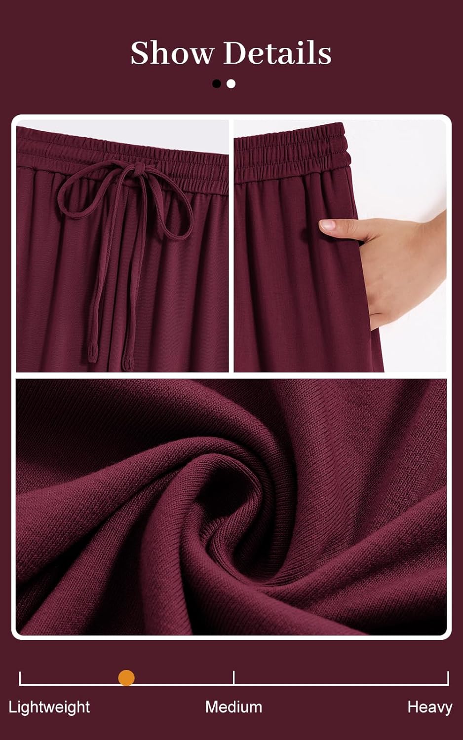 PRETTYGARDEN Womens 2 Pieces Lounge Sets Crewneck Long Sleeve Wide Leg Drawstring Pants Tracksuits Loose Fit Outfits Set - Image 6