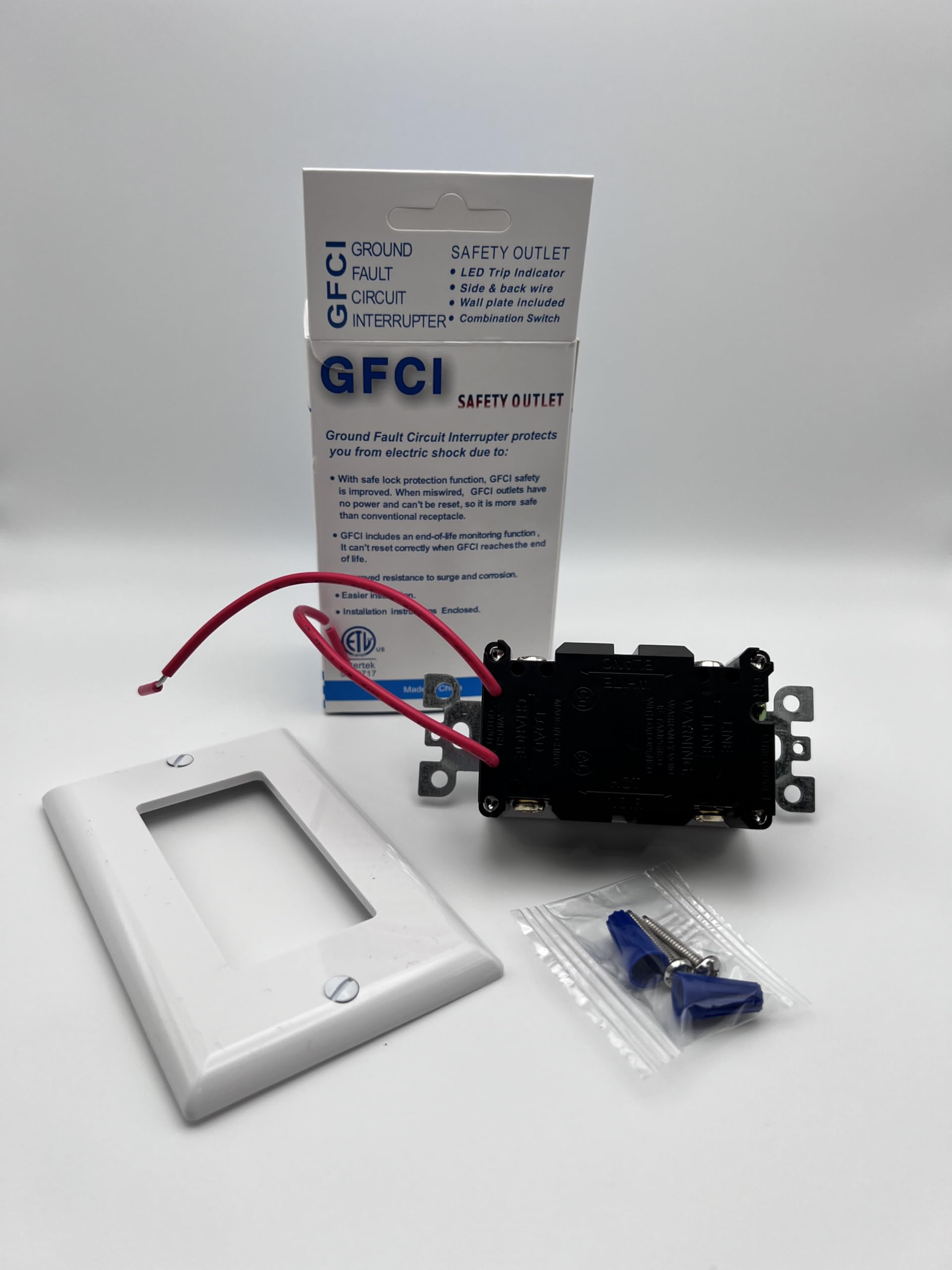 Gfci Switch Outlet Combo Kit GFCI | Electrical Outlets & Receptacles