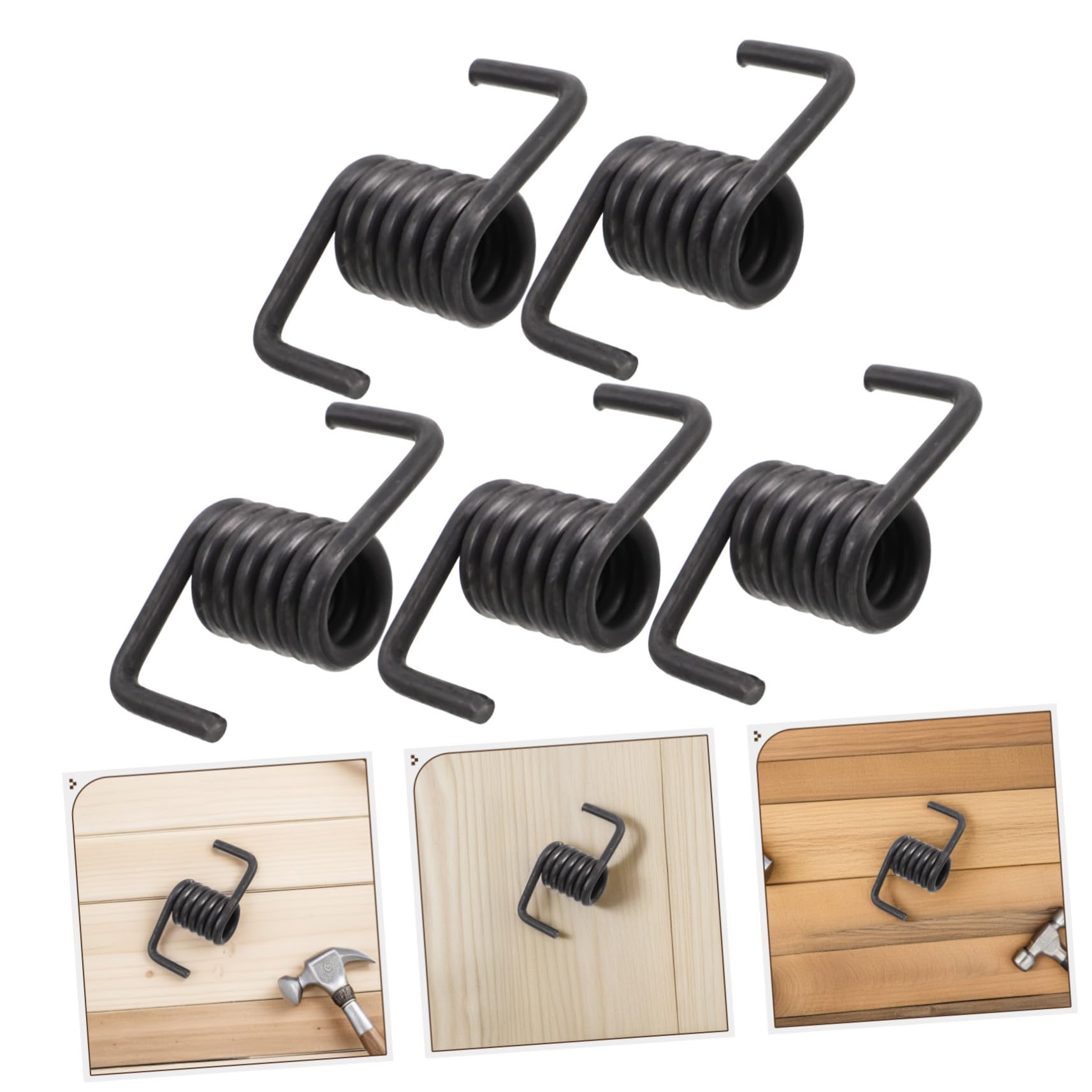 ULTECHNOVO 5pezzi Molle di Torsione Ganci Ricambio per Macchine da Taglio Accessorio Versatile per Seghe Garantendo Precisione ed Efficienza