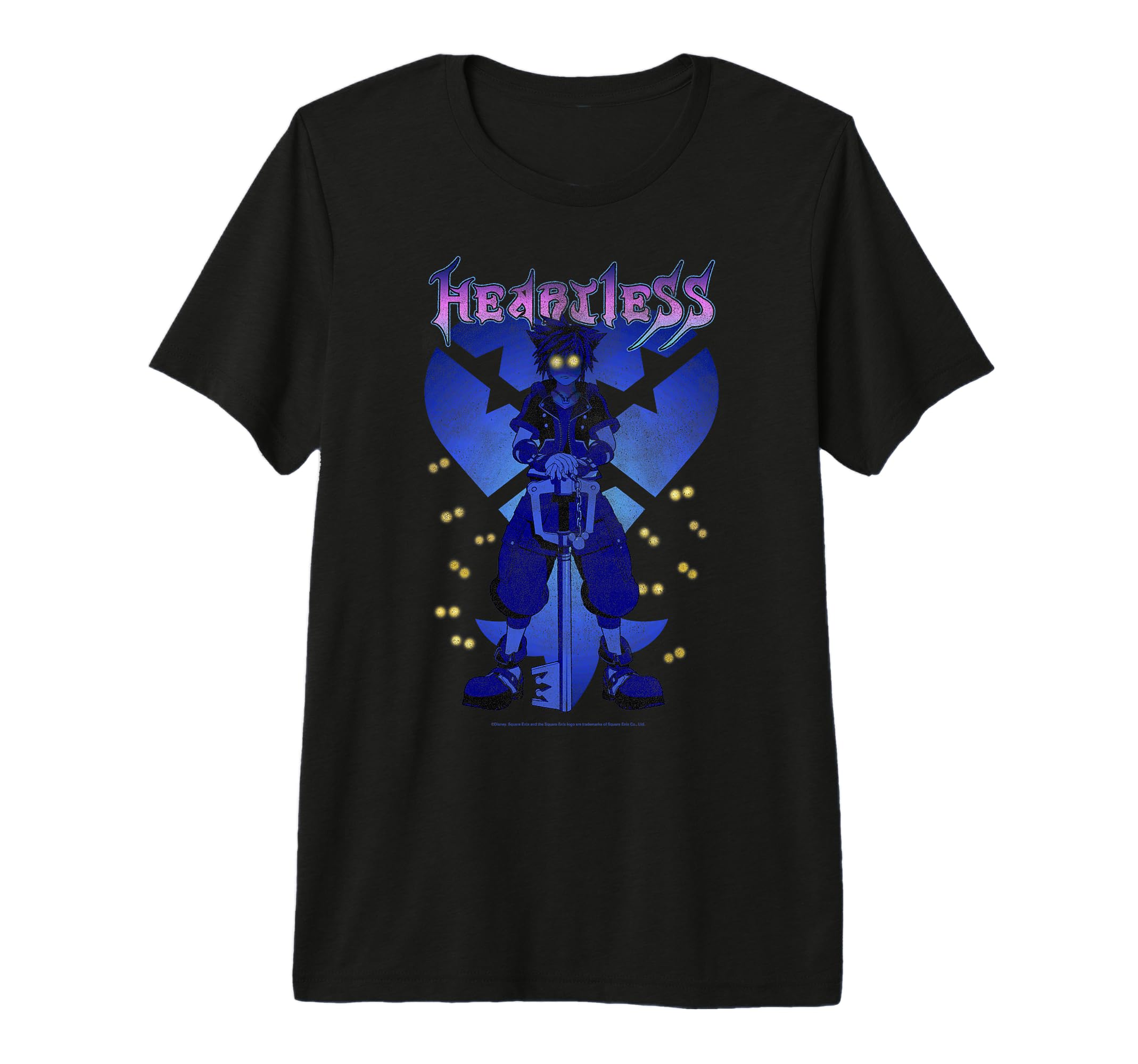 T-shirt Kingdom Hearts Sora Disney Premium en coton peigné durable