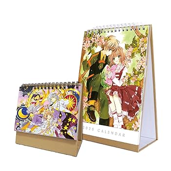 Amazon.co.jp: カードキャプターさくら カレンダー 2025年 卓上