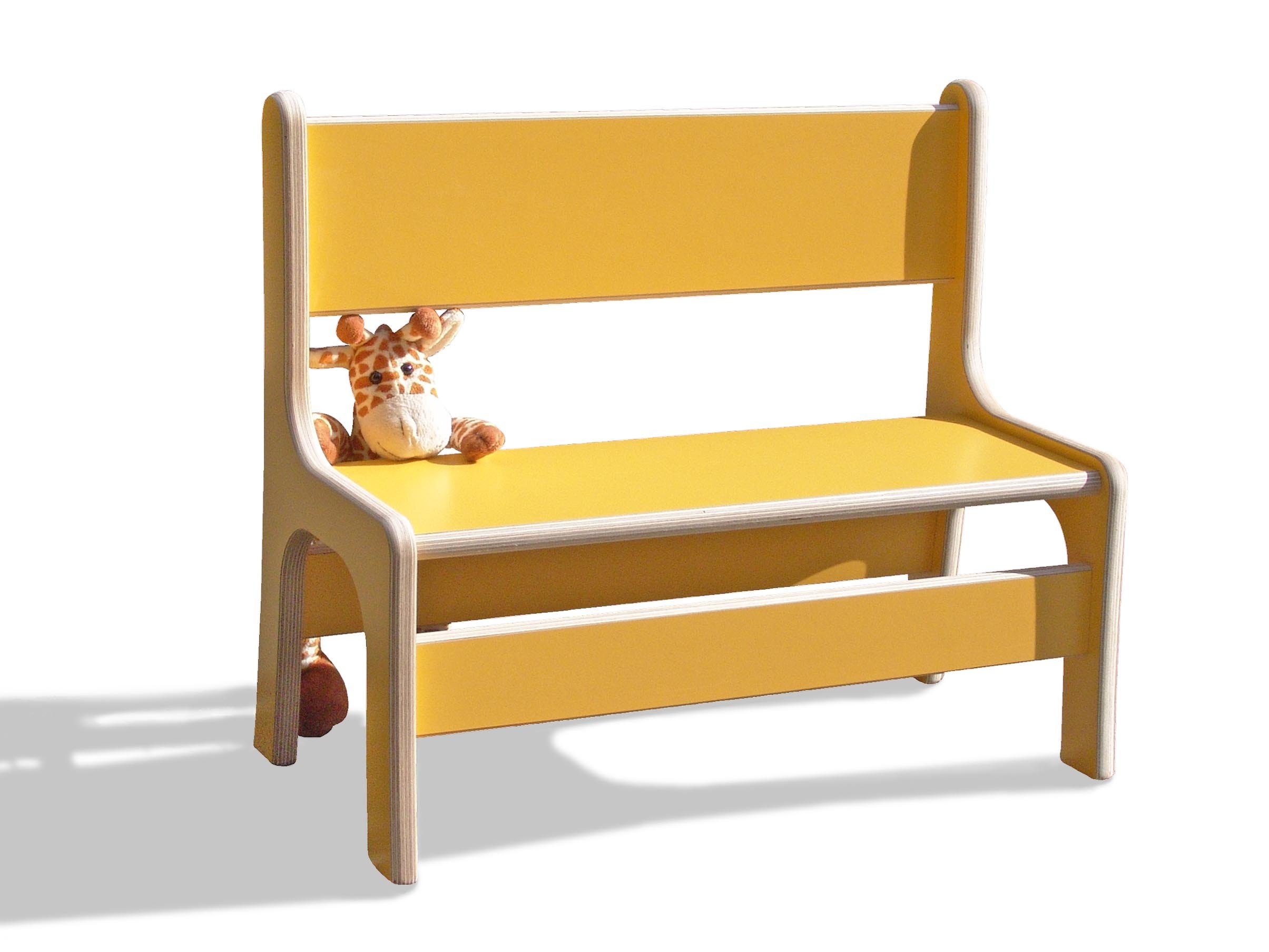 Die Schreiner - Christoph Siegel Eli-Kids - Banco infantil, color amarillo