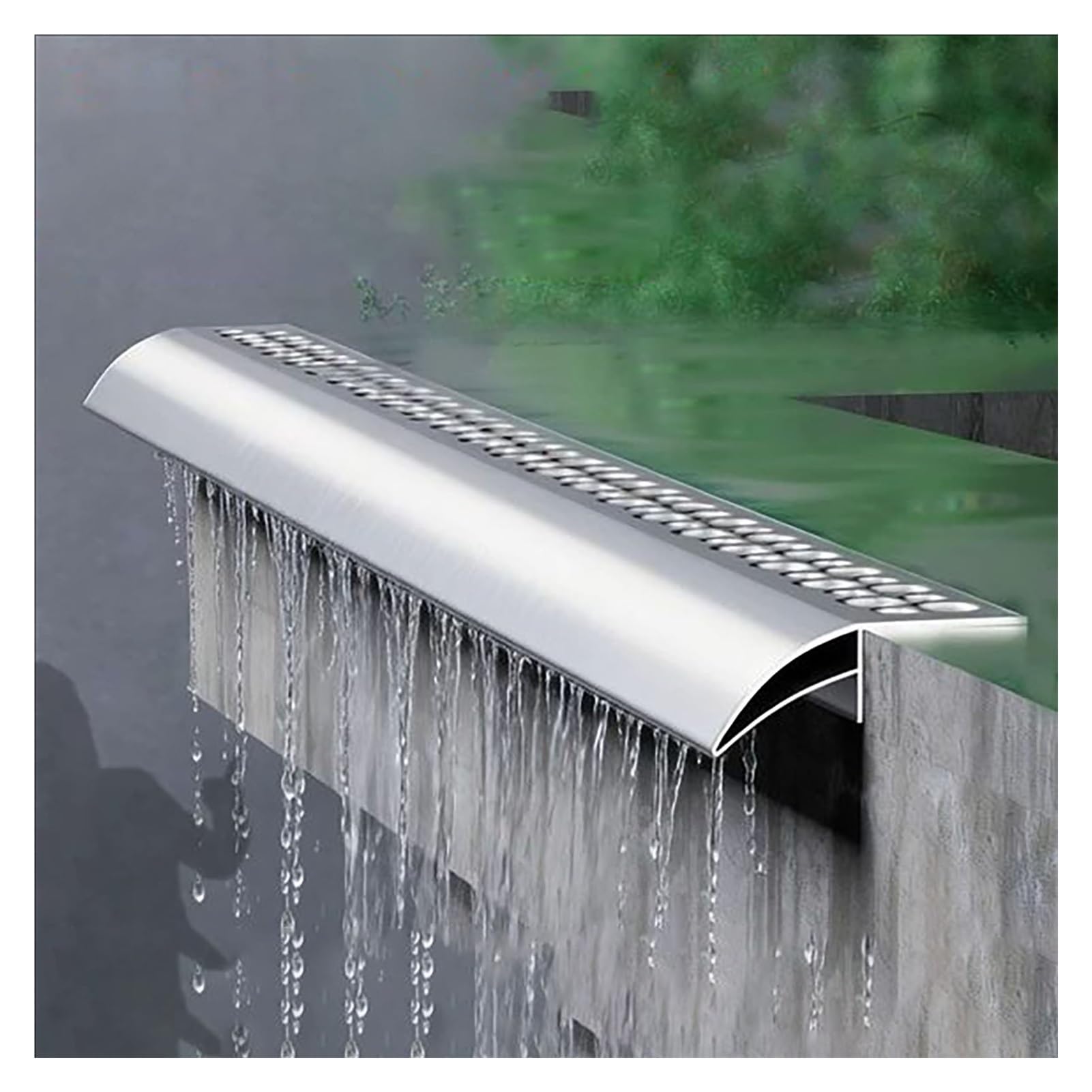 Krawędź kroplowa ze stopu aluminium