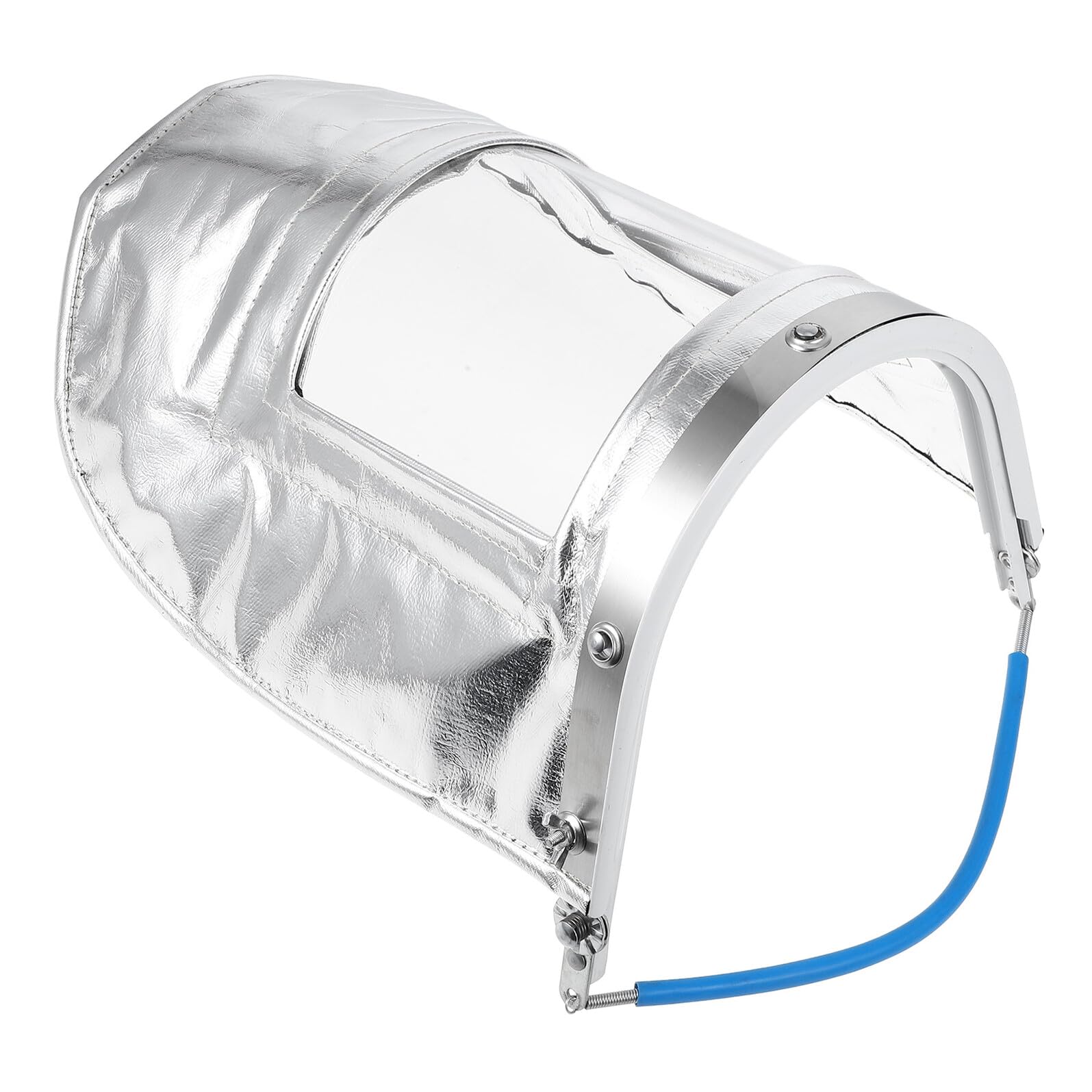 Hitzebeständiges Transparentes Schweißer gesichtsschutzschild mit Aluminiumfolie Verstellbare Schutzmaske für Hohen Wärmeschutz Robust und Antibeschlag für Schweiß