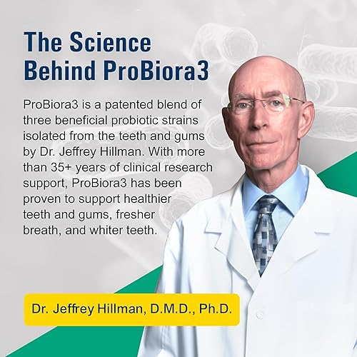 Miniatura 9 de ProBioraPro - Mentas probióticas de cuidado bucal  Apoya dientes y encías saludables  Refresca el aliento  Blanquea suavemente los dientes