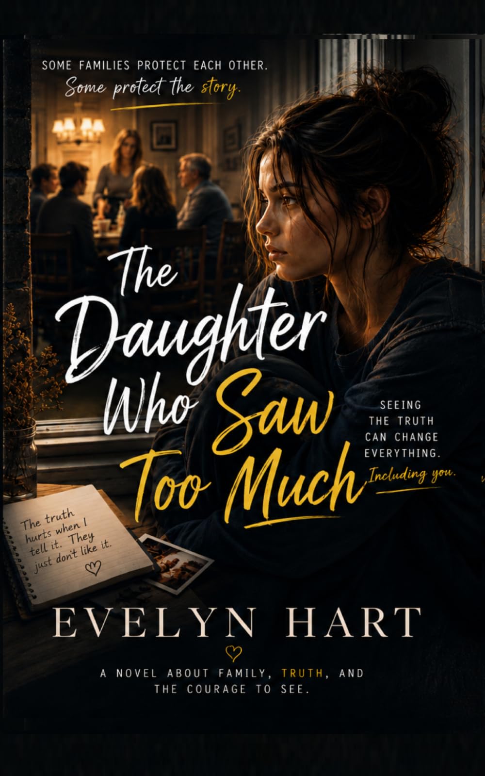 The Daughter Who Saw Too Much: A Literary Novel About Family Silence, Self-Trust, and the Cost of Seeing Clearly