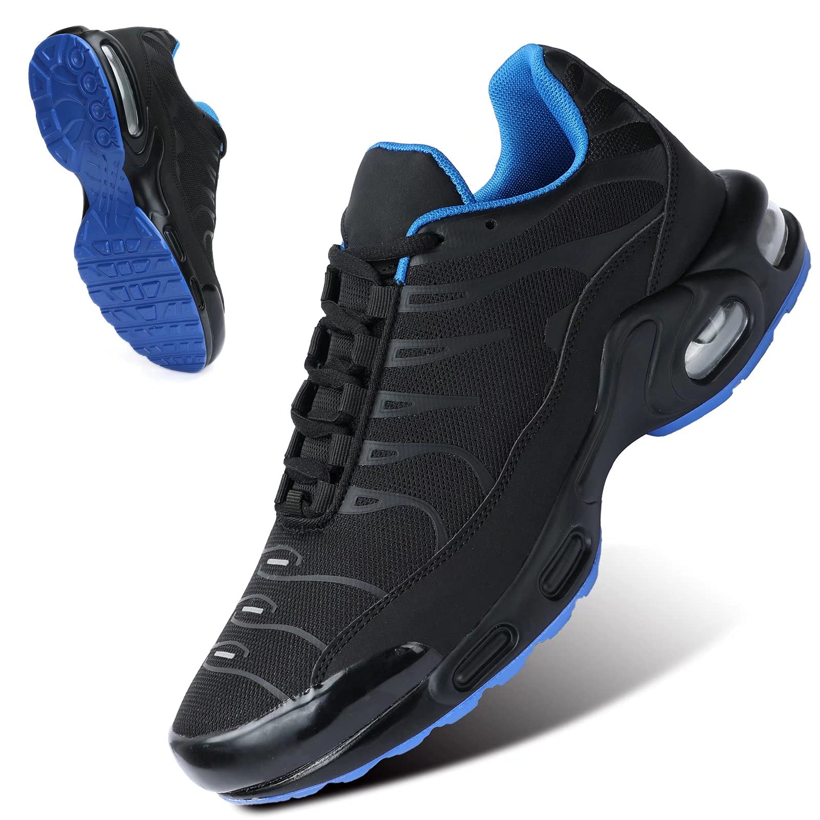Men's Trainers for Women Air Cushion Running Shoes Athletic Sport Tennis Sneakers Gym Jogging Fitness Walking Casual Shoes
