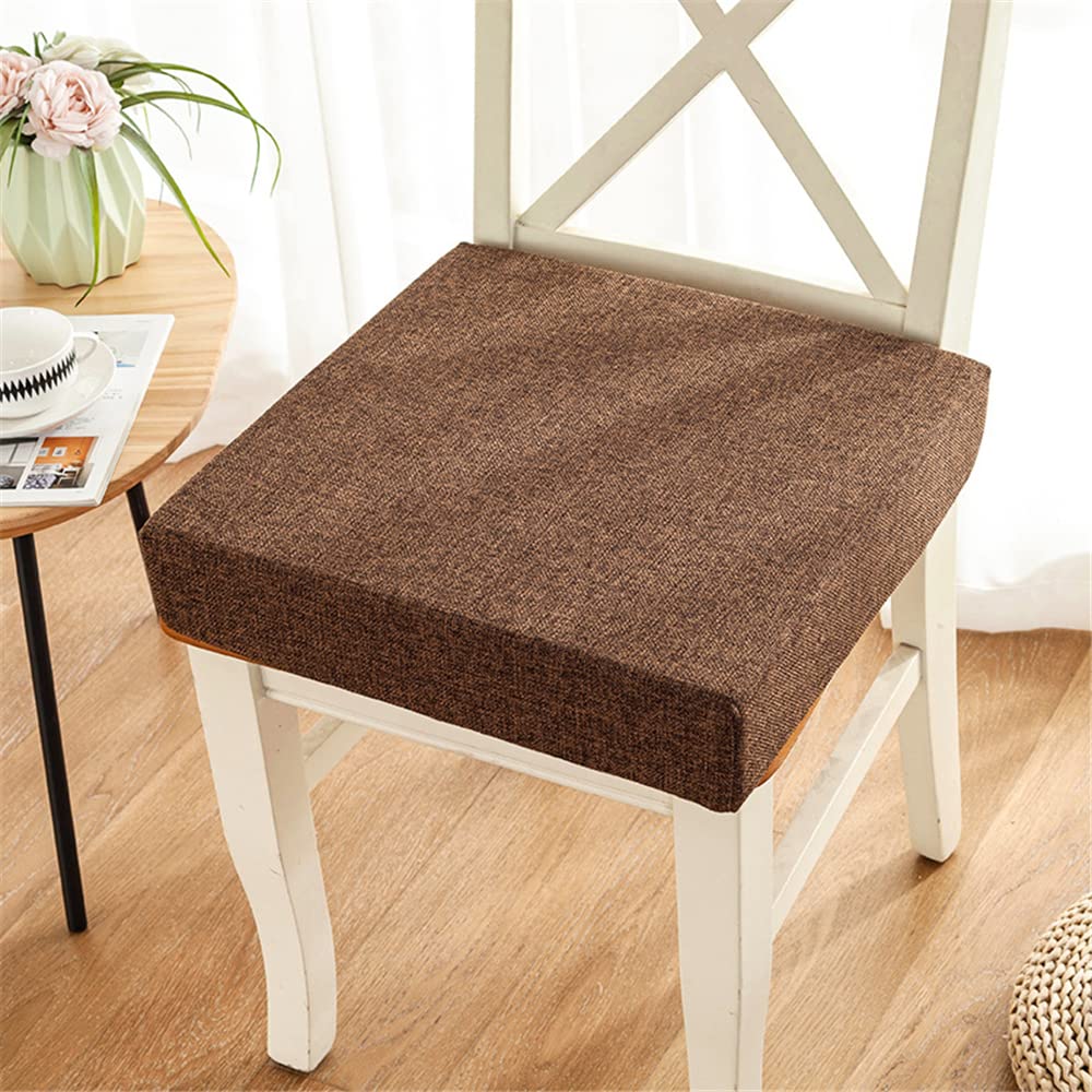 SVFOEBJM Memory Foam Seat Cushion for Chair NonSlip Boost Cushion Comfortable Indoor/Outdoor Pillow for Car Office Sofa40x40x8 cm