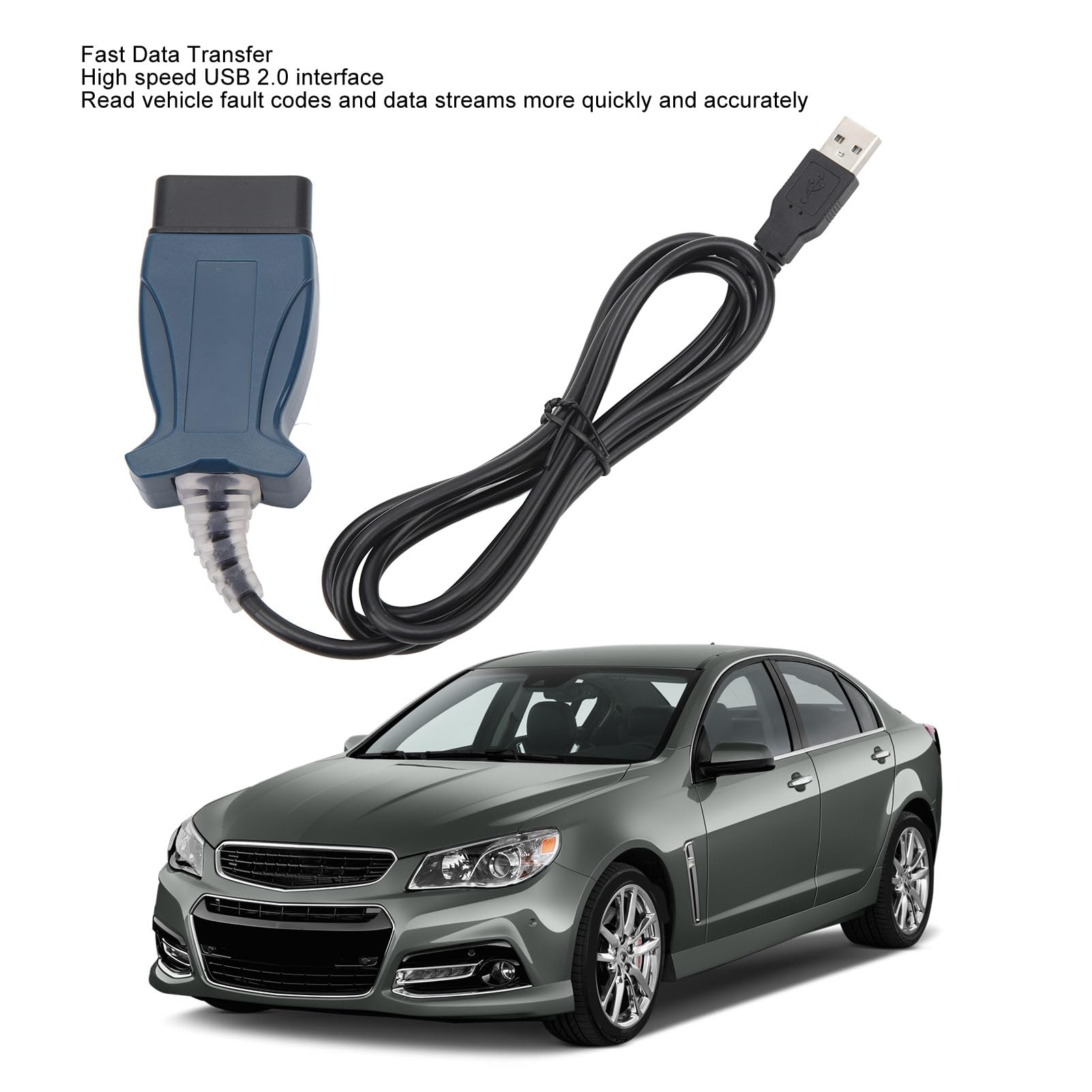 Para cable de diagnóstico Mongoose Pro USB OBD2, lector de códigos de avería, OBD II, cable de diagnóstico de escáner automotriz, compatible con GDS2 V2016.6