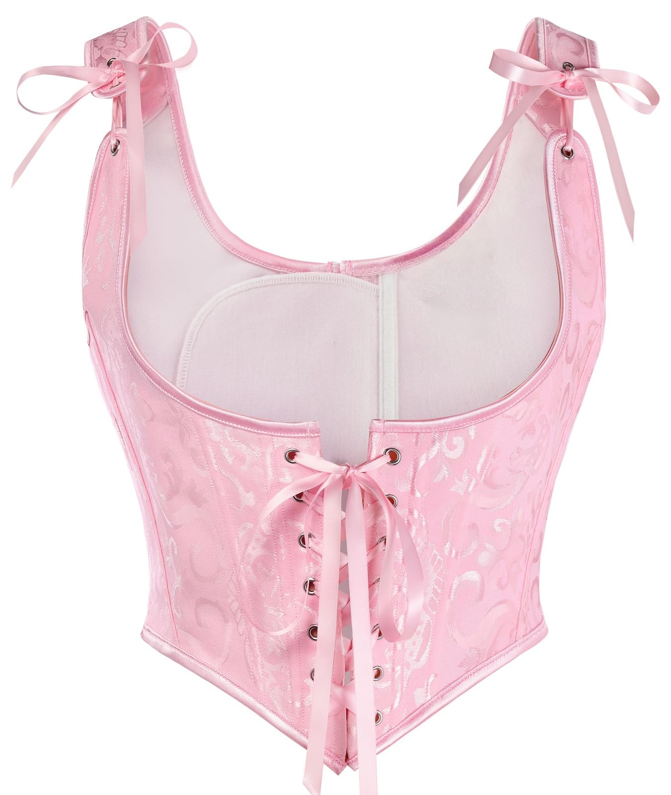 Scarlet Darkness Corset Tops for Women Renaissance Underbust Corsets