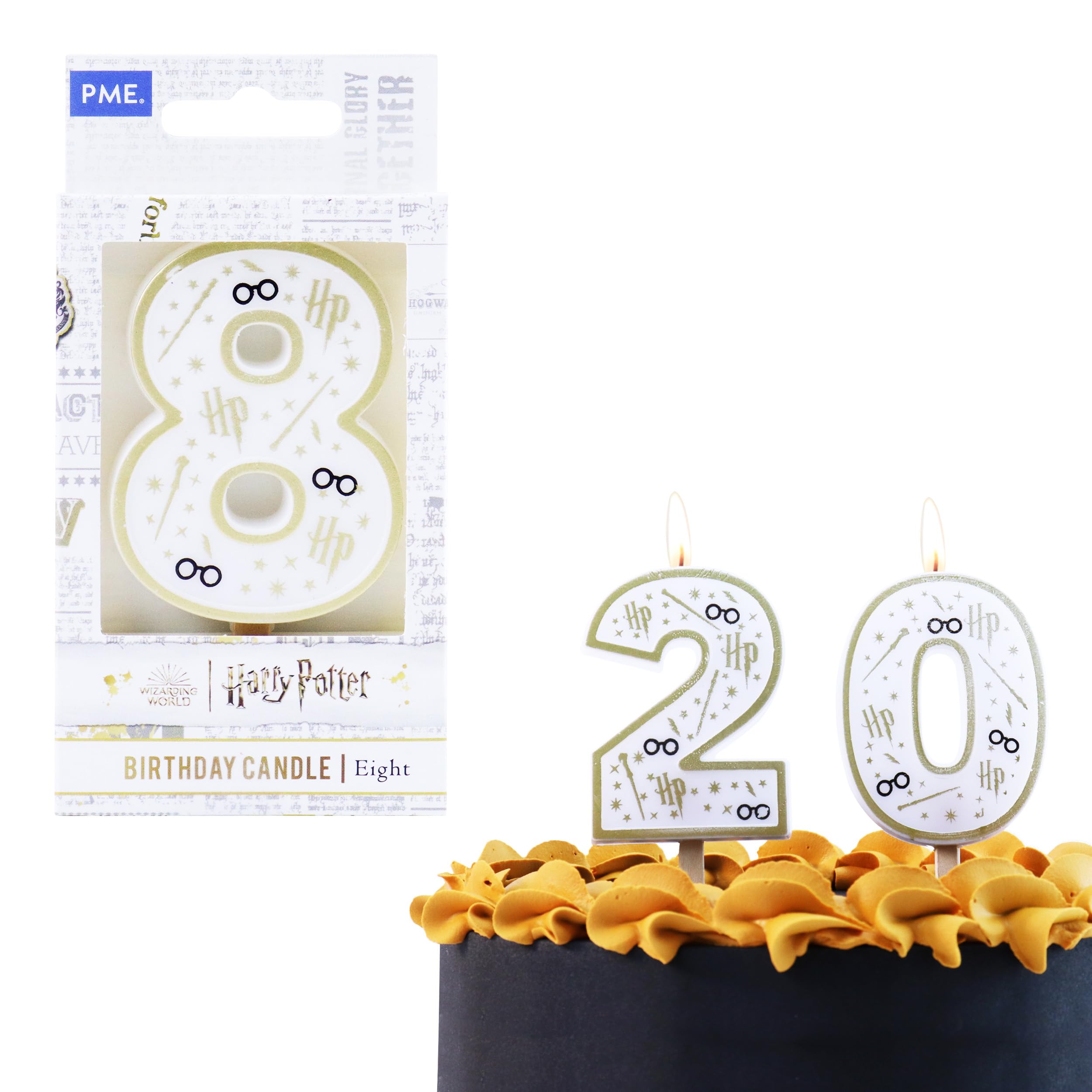 PME Harry Potter Birthday Candle, Number 8