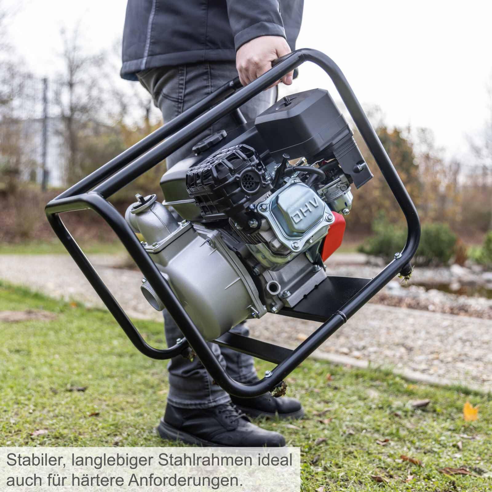 Motorpumpe GÜDE GMP 50.25 (4-Takt, 5,2 PS, 55.000 l/h) | Stabilo Sanitär