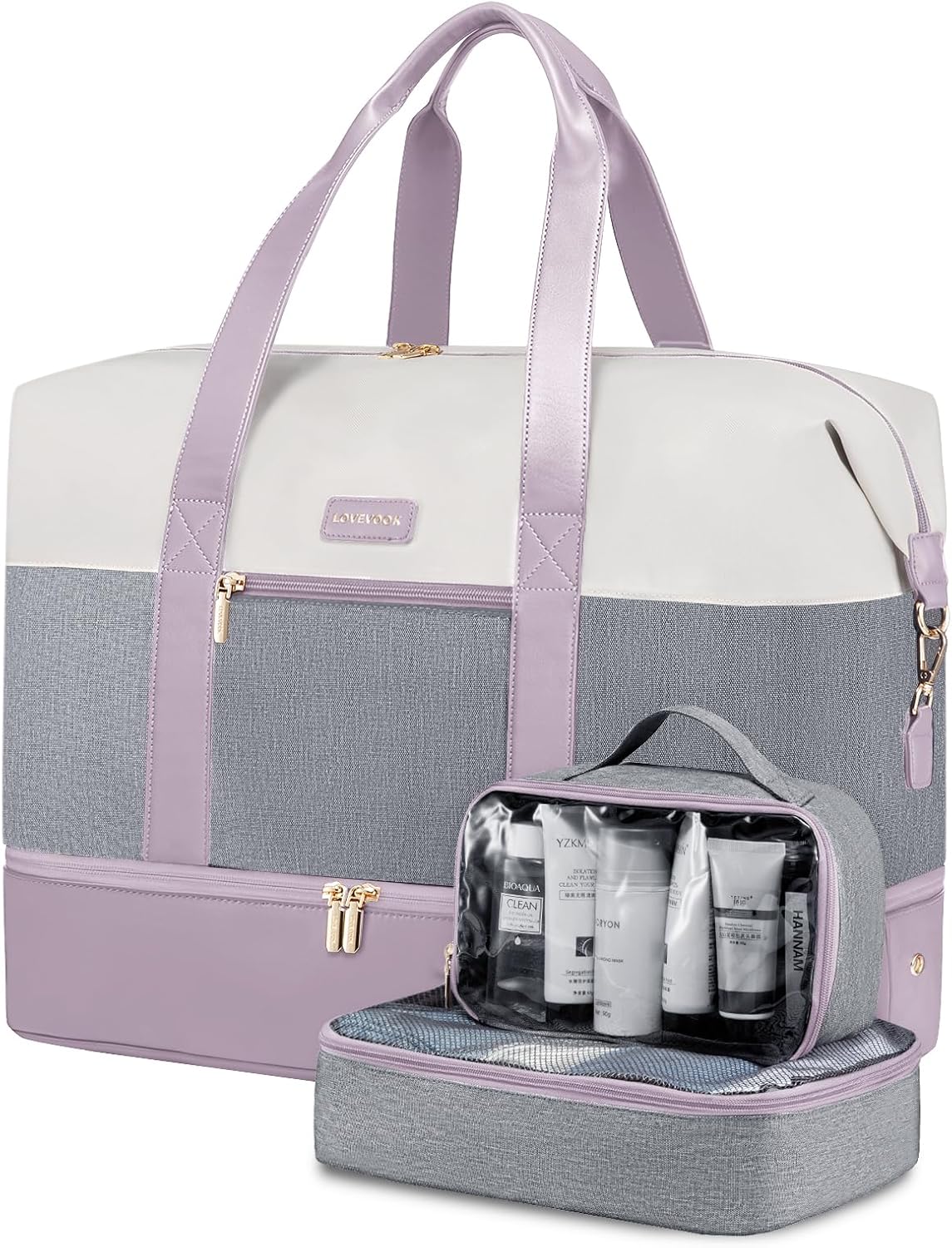 White Grey Purple