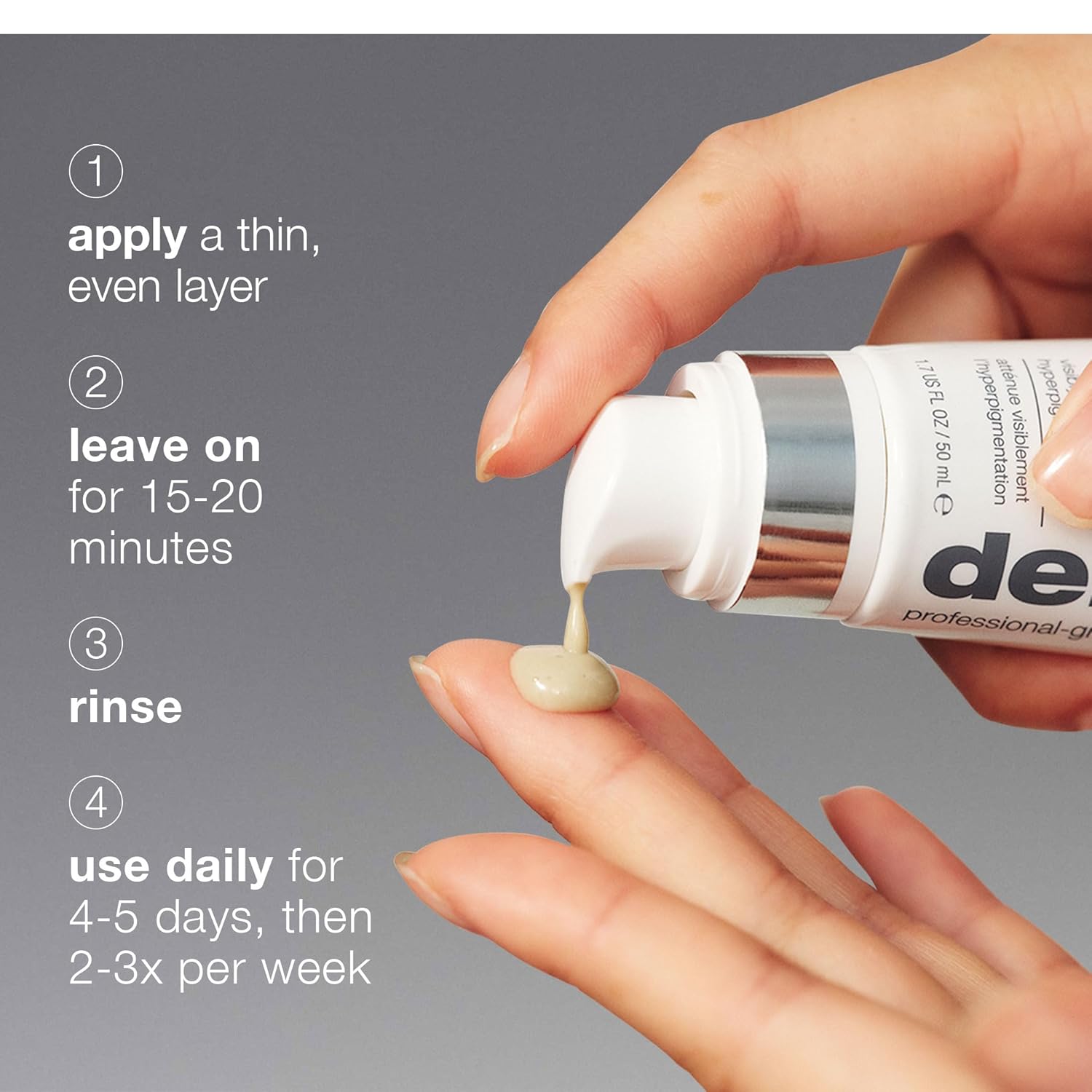 Dermalogica PowerBright Dark Spot Face Peel, Exfoliating Facial Peel with 12% AHA PHA, Improve Dark Spot and Hyperpigmentation for All Skin Types - Image 8