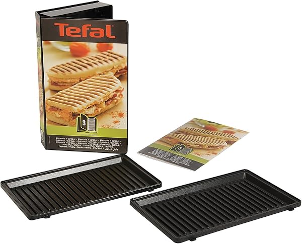 Visiter la boutique Tefal Tefal Coffret Snack Collection - 2 plaques grill-panini + 1 livre de recettes XA800312 in use