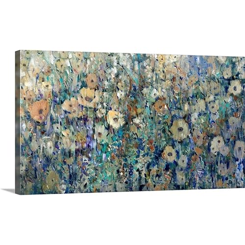 GREATBIGCANVAS Spring Eternal Canvas Wall Art Print, Floral Home Decor Artwork, 36"x21"x1.5"