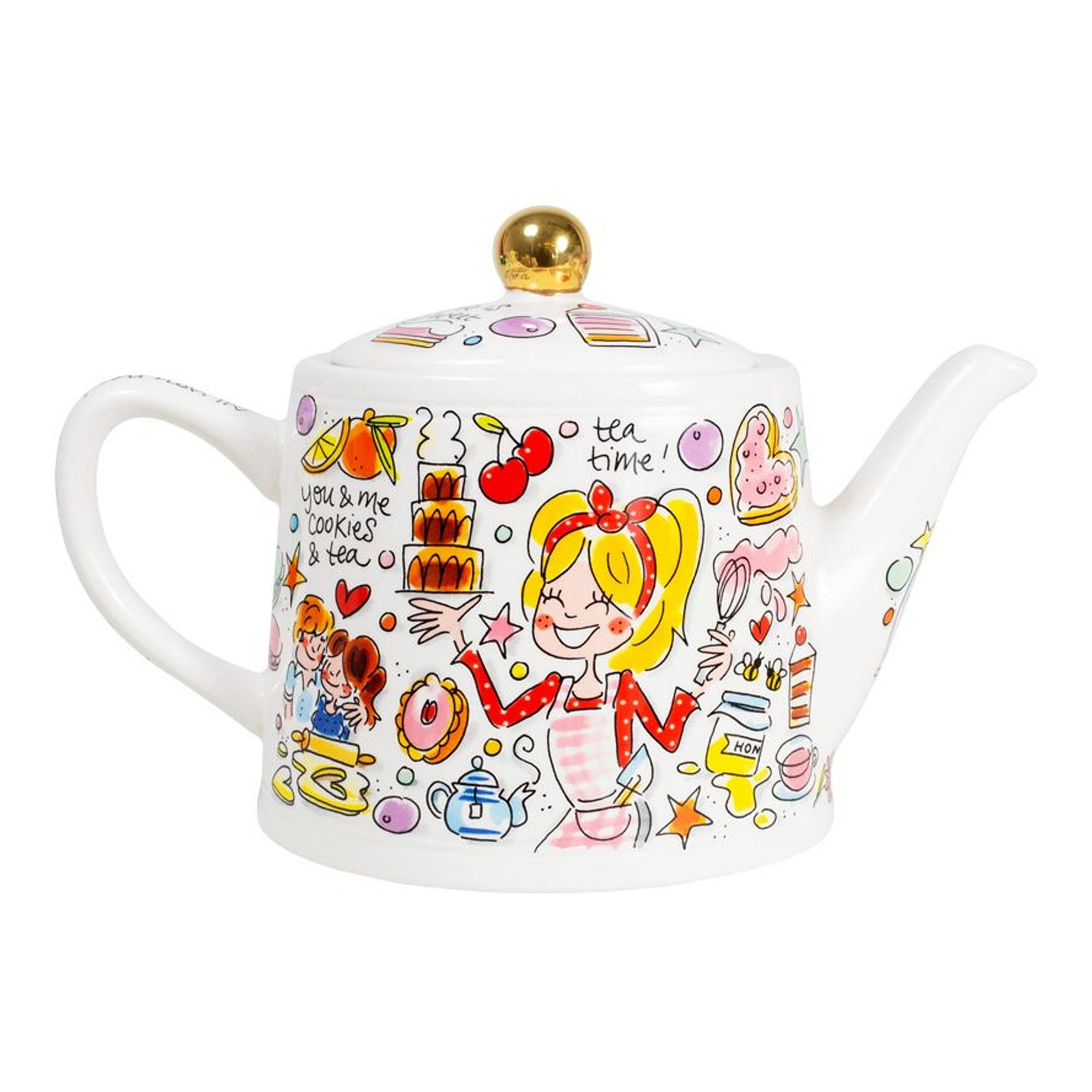 Blond Amsterdam 2er-Set Frühstücksteller Kuchen, 22cm