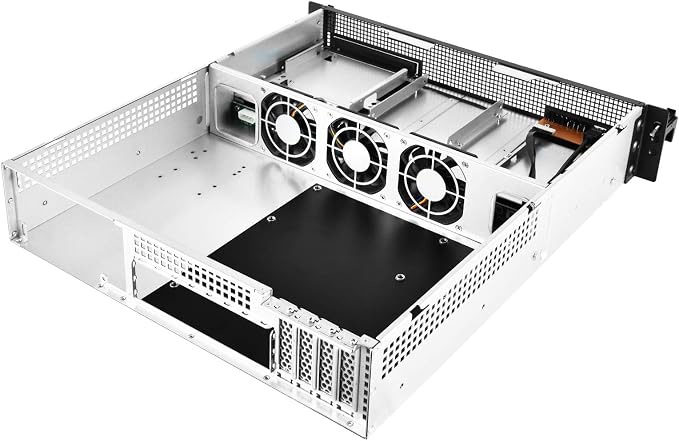 Gabinete SilverStone RM21-304 Micro-ATX 2U Rackmount miniatura 4