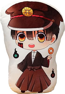 Anime Toilet-Bound Hanako-kun Plush Pillow Yugi Amane Yahiro Nene Stuffed Pillow Cushion Doll Soft Throw Pillows Decoration Children Birthday Gifts