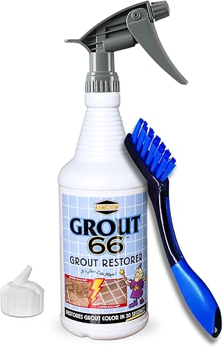 Armchem Grout66 Limpiador de lechada y azulejos con fórmula de bajo olor y sin humo Ideal para limpieza resistente, retoques rápidos y mantenimiento