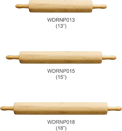 Miniatura 4 de Thunder Group palo de amasar, 18 pulgadas, De madera