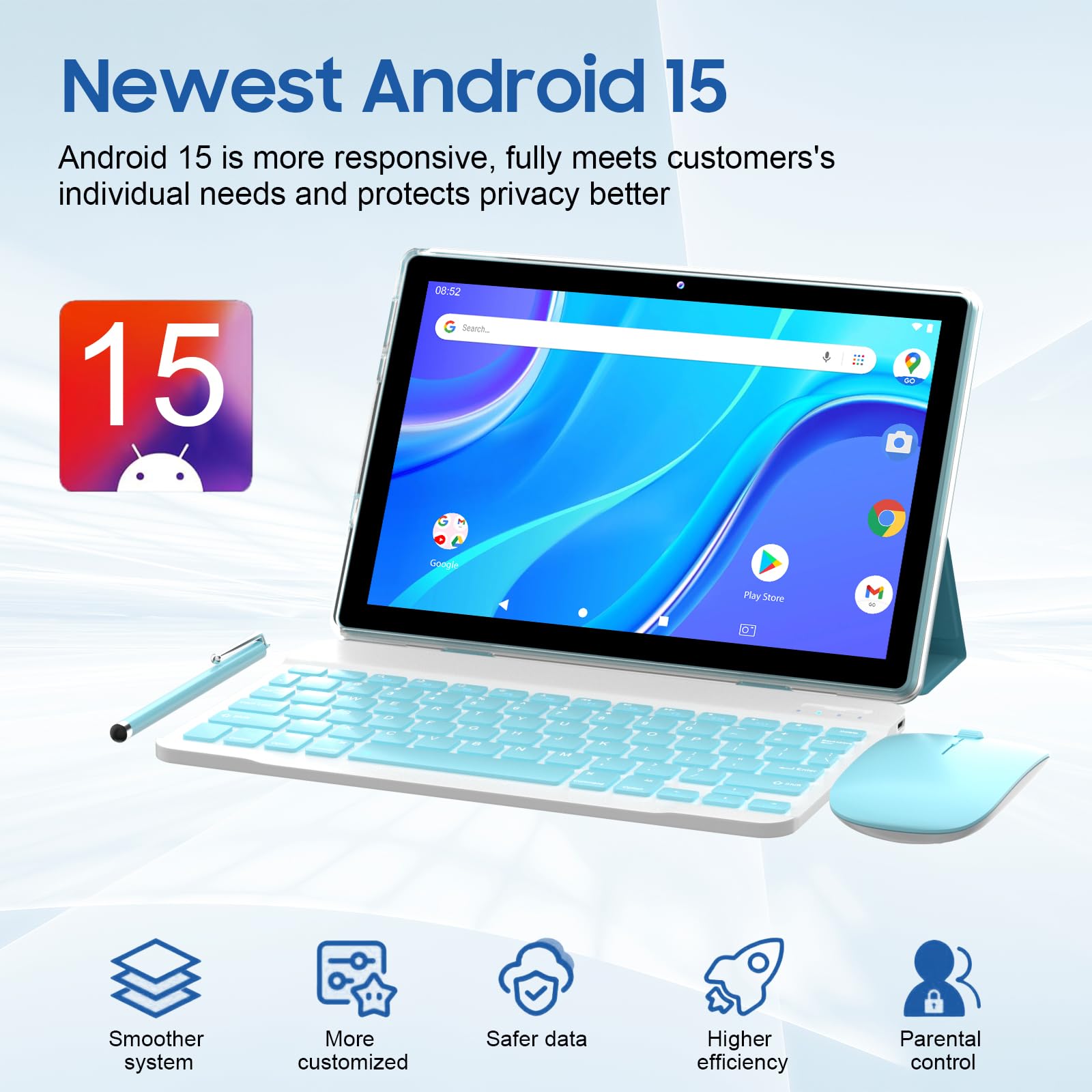Androidタブレット　64GB/10.1インチ Amazon.co.jp: 10インチタブレット Androidタブレット 64GB 12GB RAM