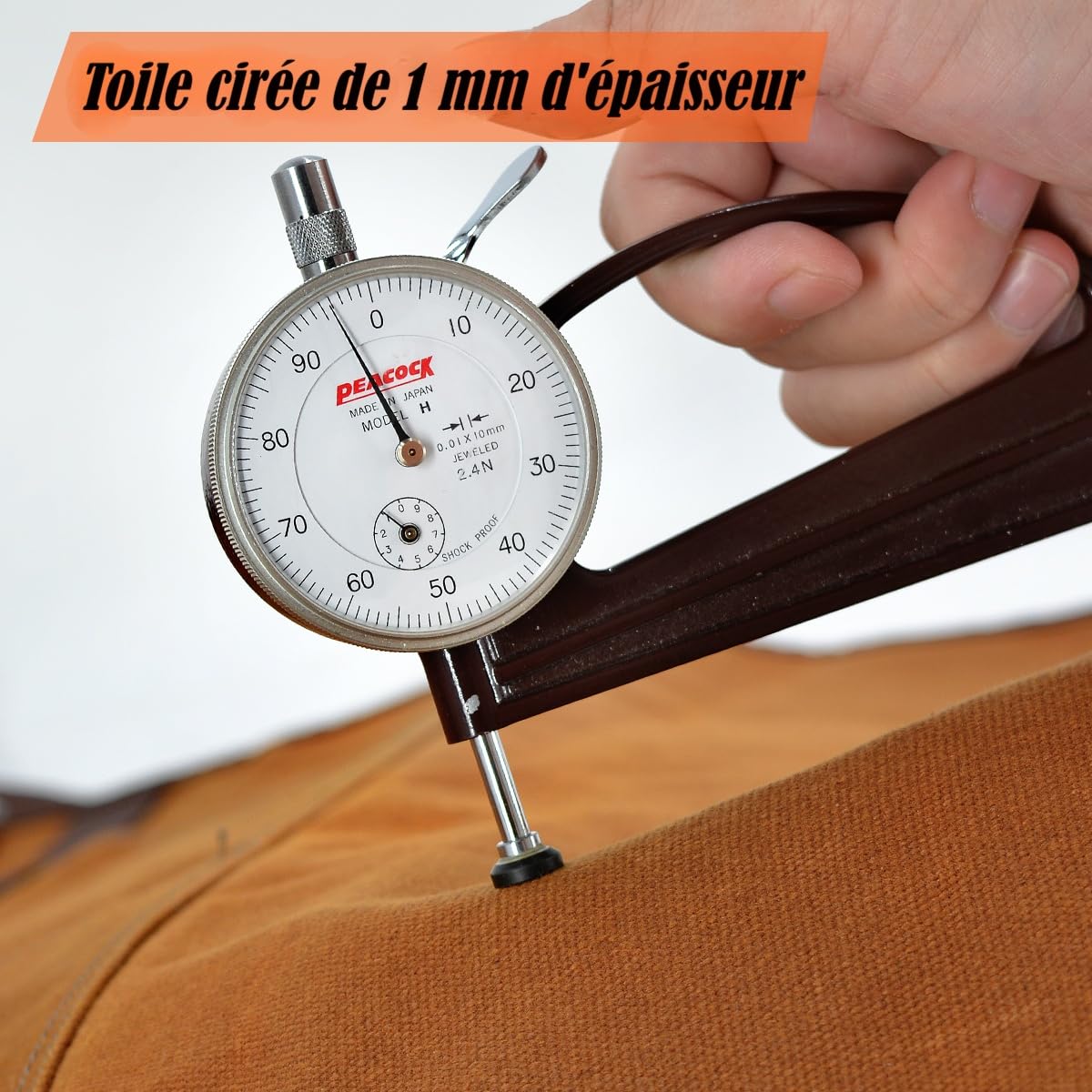 WELKINLAND Tablier à outils à 16 poches, tablier de travail du bois en toile cirée, tablier de soudure robuste, tablier de charpentier entièrement réglable, tablier de menuisier 86,4 x 68,6 cm,