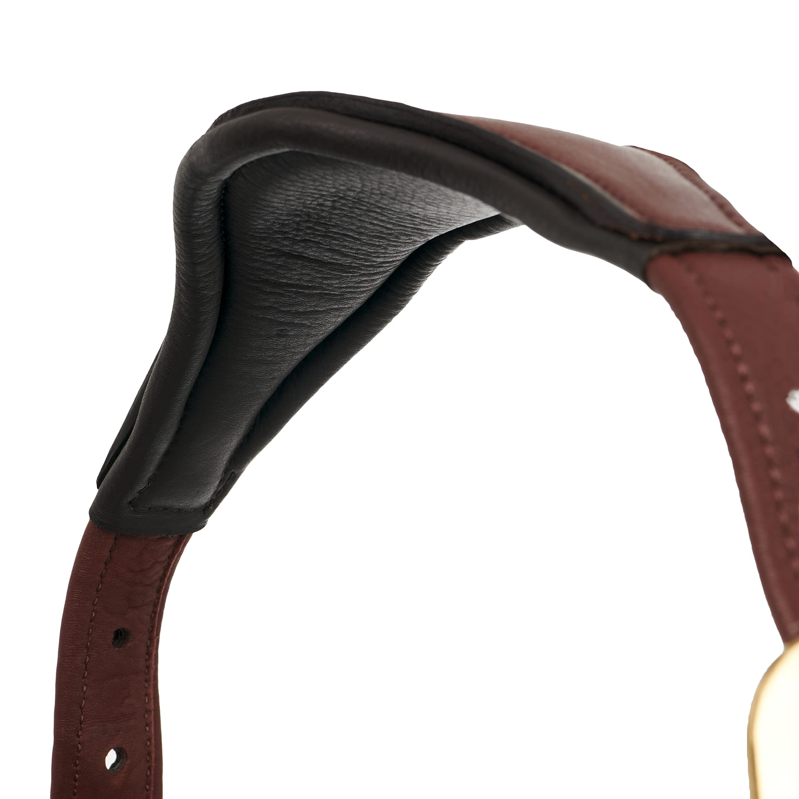 Lemieux Anatomic Leather Headcollar Brown - Full