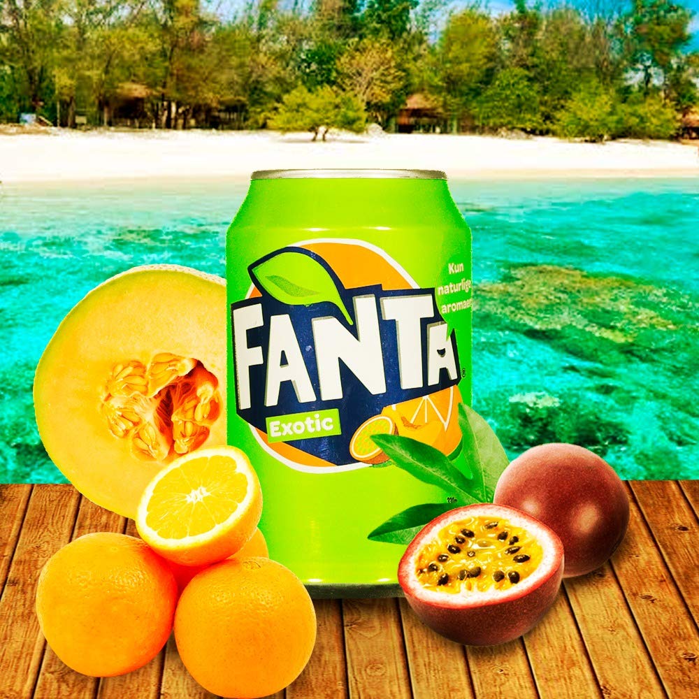 Fanta Exotic blik 24x330 ml - EU